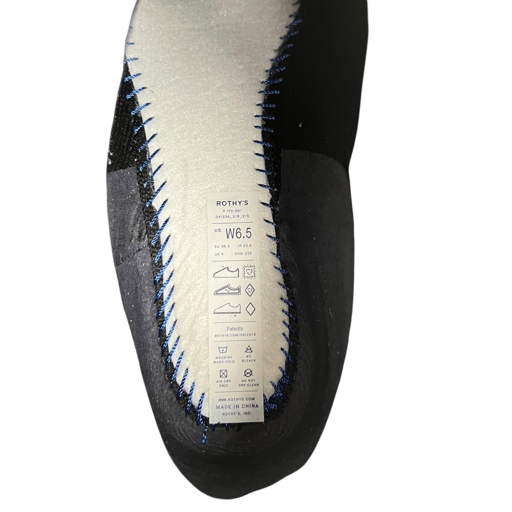 Rothy's Lug Ankle Boot in Onyx Black SZ 6.5 Sustainable Comfort Minimalist - Picture 9 of 10